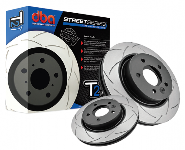 DBA Front Slotted Street Series Rotor | Audi A4 (12-16) (DBA3008S)