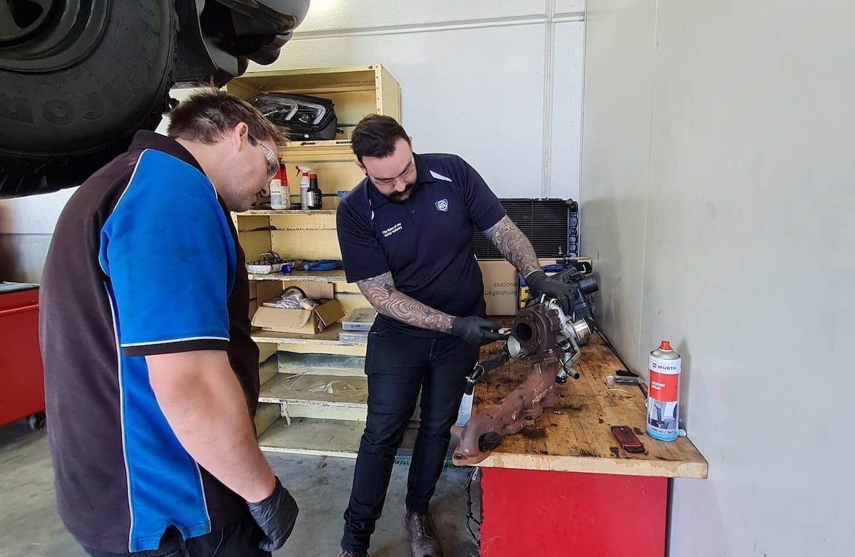 Mathew at MTA NSW setting the training standard - Australian Car Mechanic