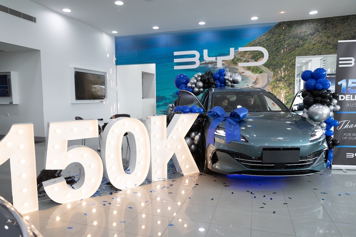 BYD hits 150k Aussie Deliveries; DENZA adds 17 service points